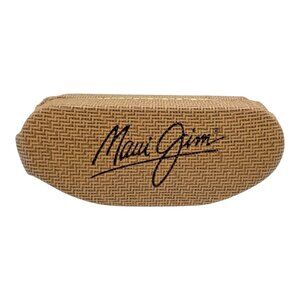 Maui Jim Original Bamboo Clam Shell Hard Case For SunglassMaui Jim sunglass case